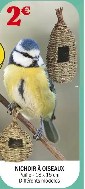 La Foir'Fouille Nichoir à oiseaux offre