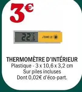 La Foir'Fouille Thermomètre d’intérieur offre