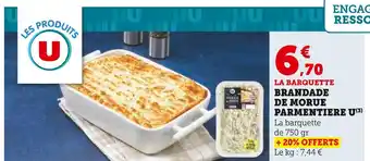 U brandade de morue parmentiere