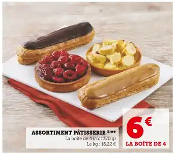 Super U Assortiment pâtisserie offre