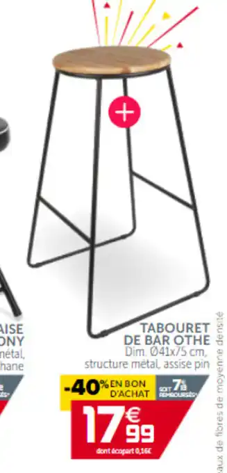 Gifi Tabouret De Br Othe offre