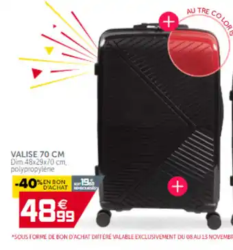 Gifi Valise 70 cm offre