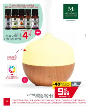 Gifi Diffuseur D'huiles Essentielles offre