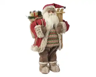 Jardiland Pere noel polyester offre