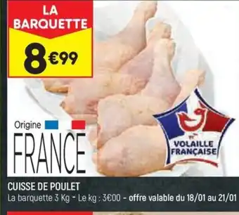 Leader Price CUISSE DE POULET offre