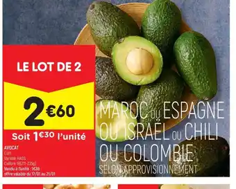 Leader Price AVOCAT offre