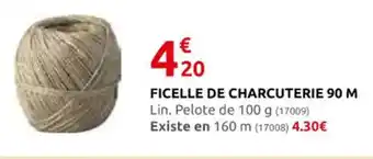 Rural Master FICELLE DE CHARCUTERIE 90 M offre