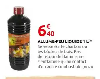 Rural Master ALLUME-FEU LIQUIDE 1 L offre