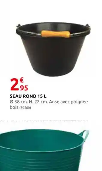 Rural Master SEAU ROND 15 L offre