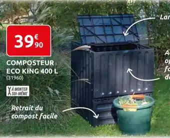 Rural Master COMPOSTEUR ECO KING 400 L (31960) offre