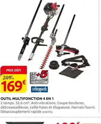 Rural Master OUTIL MULTIFONCTION 4 EN 1 offre