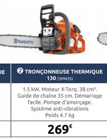 Rural Master 2 TRONÇONNEUSE THERMIQUE offre