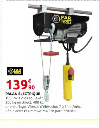 Rural Master PALAN ÉLECTRIQUE offre