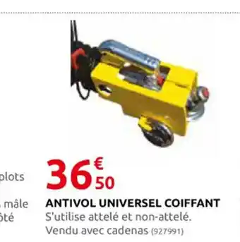 Rural Master ANTIVOL UNIVERSEL COIFFANT offre