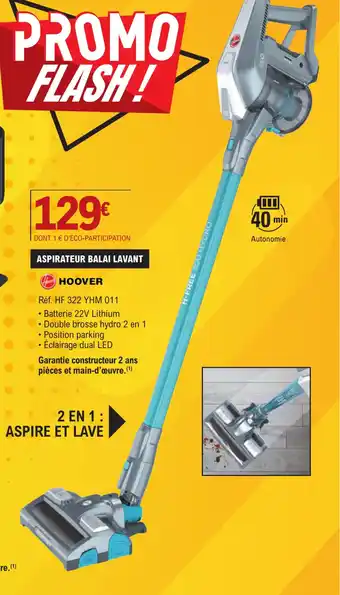 E.Leclerc ASPIRATEUR BALAI LAVANT offre