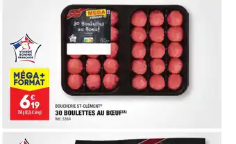 ALDI 30 BOULETTES AU BŒUF offre