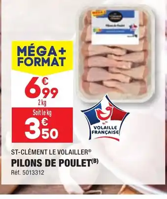 ALDI PILONS DE POULET offre