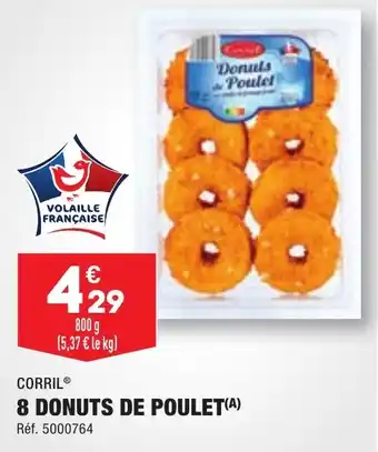 ALDI 8 DONUTS DE POULET offre