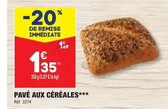 ALDI PAVÉ AUX CÉRÉALES offre