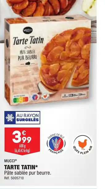 ALDI TARTE TATIN offre