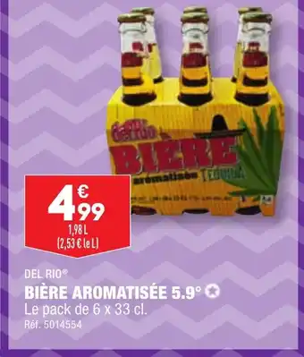 ALDI BIÈRE AROMATISÉE 5.9 offre