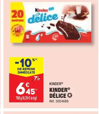 ALDI KINDER DÉLICE offre