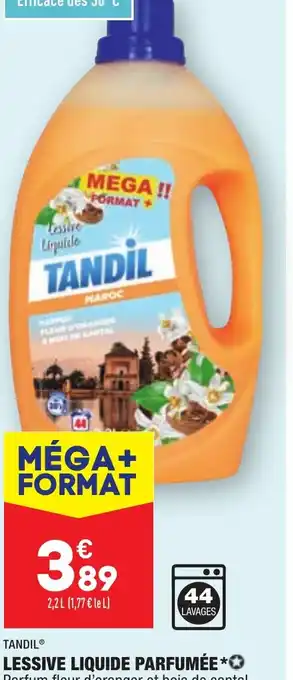 ALDI LESSIVE LIQUIDE PARFUMÉE offre