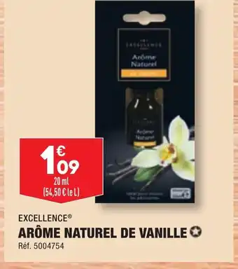 ALDI ARÔME NATUREL DE VANILLE offre