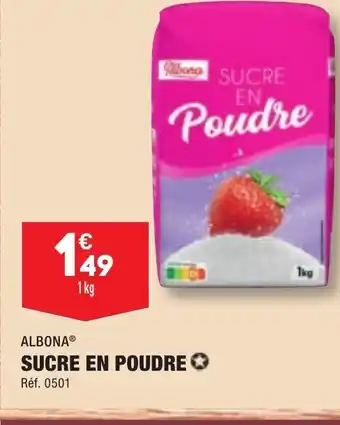ALDI SUCRE EN POUDRE offre