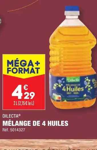 MĂLANGE DE 4 HUILES