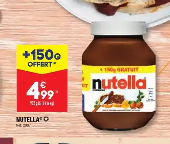 ALDI NUTELLA offre