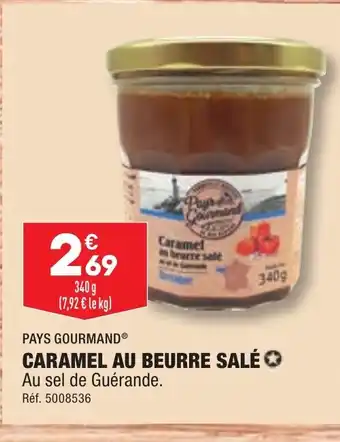 ALDI CARAMEL AU BEURRE SALÉ offre