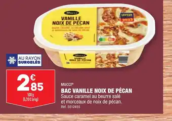 ALDI BAC VANILLE NOIX DE PÉCAN offre