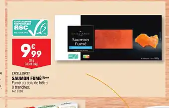 ALDI EXCELLENCE SAUMON FUMÉ offre