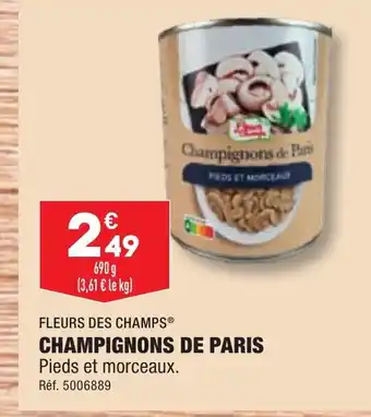 ALDI CHAMPIGNONS DE PARIS offre