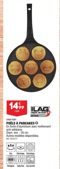 ALDI POÊLE À PANCAKES offre