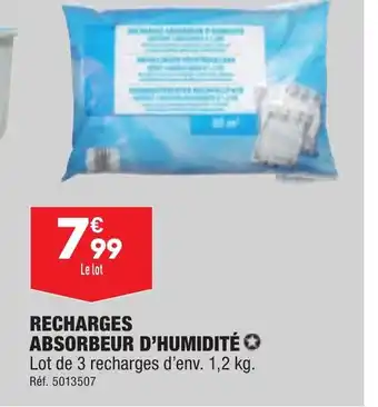 ALDI RECHARGES ABSORBEUR D'HUMIDITÉ offre