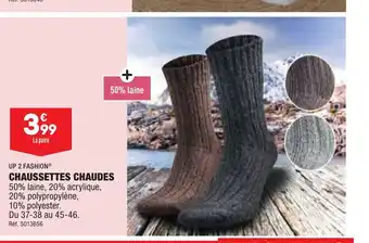 ALDI CHAUSSETTES CHAUDES offre