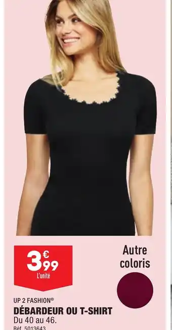 ALDI DÉBARDEUR OU T-SHIRT offre