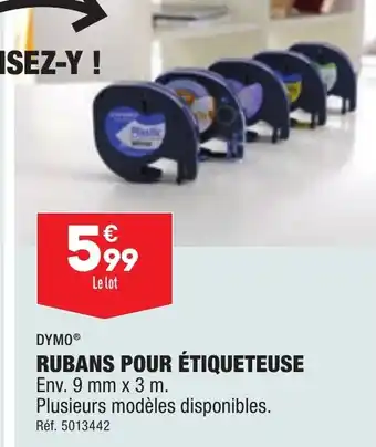 RUBANS POUR ÉTIQUETEUSE