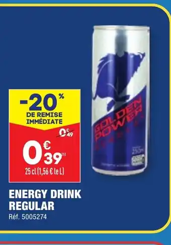 ENERGY DRINK REGULAR