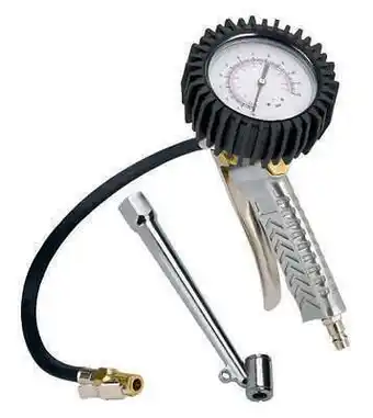 Bricomarché Manomètre à pneu pour compresseur - pression maximale 8 bar offre