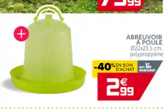Gifi Abreuvoir A Poule offre