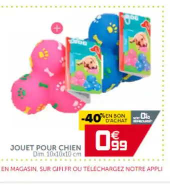Gifi Jouet Pour Chien offre