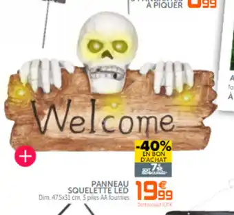 Gifi Panneau Squelette LED offre