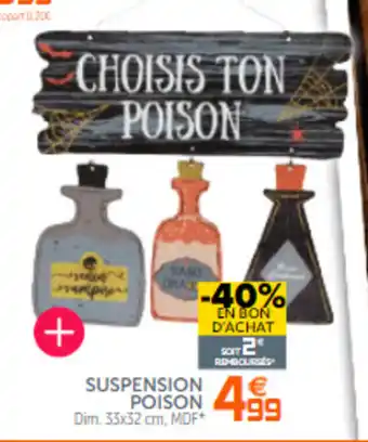 Gifi Suspension Poison offre