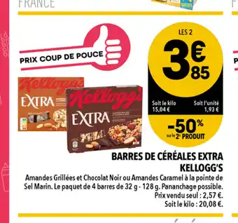 Supeco Barres De Céréales Extra Kellogg's offre
