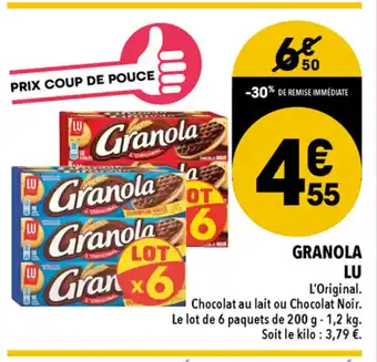 Supeco Granola Lu offre