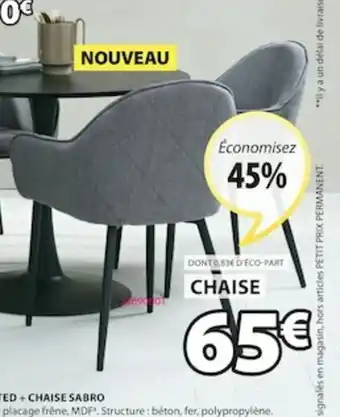 JYSK Chaise offre