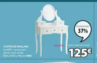 JYSK Coiffeuse Malling offre